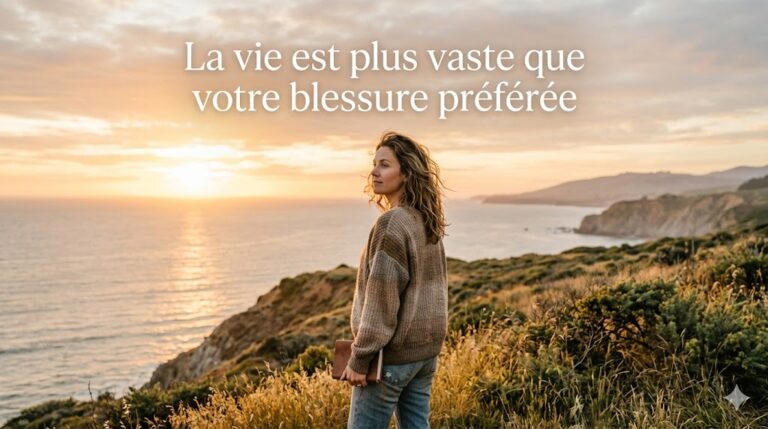 Lire la suite à propos de l’article La vie est plus vaste que votre blessure préférée